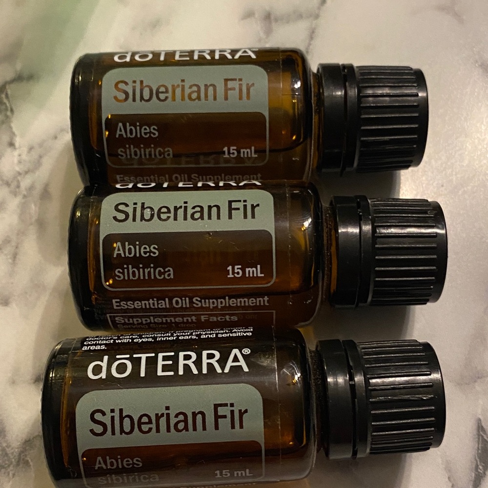 doTERRA Siberian Fir Essential Oil - set of 3 new and sealed